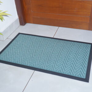 Zig Zag Rubber Backed Doormat